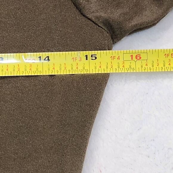 Popular basics green love Sleeve dress size large - Picture 3 of 5